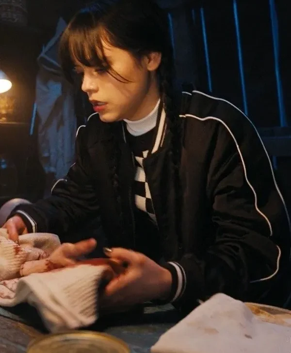 Jenna Ortega Bomber Jacket