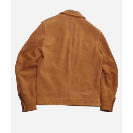 Jimmy Hurdstrom Yellowstone Suede Leather Jacket back