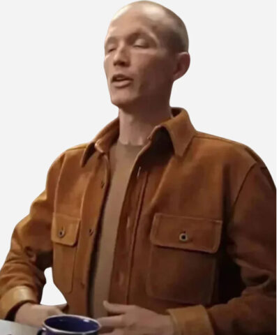 Jimmy Hurdstrom Yellowstone Suede Leather Jacket front
