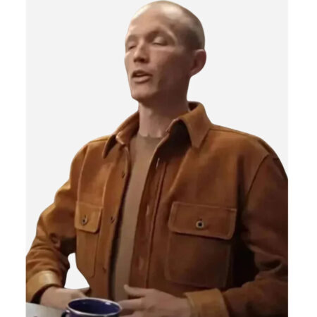 Jimmy Hurdstrom Yellowstone Suede Leather Jacket front