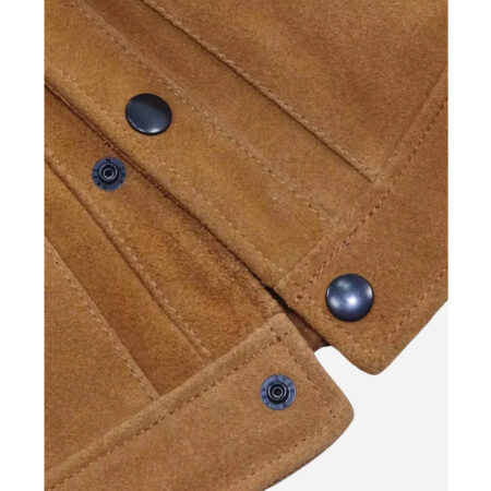 Jimmy Hurdstrom Yellowstone Suede Leather Jacket front3