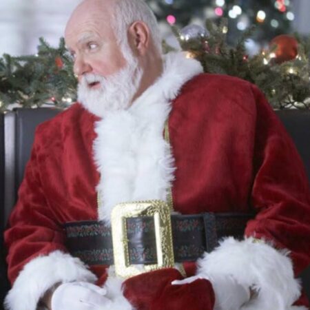 John B Lowe A Kiss Before Christmas Red Coat