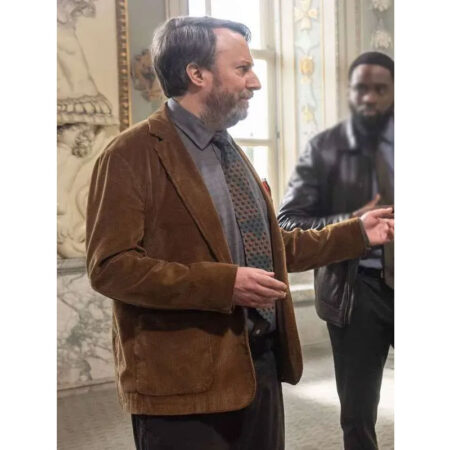 John Taylor Ludwig Tv Series Brown Blazer side