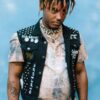 Juice Wrld Black Denim Vest