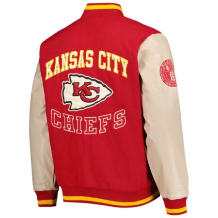 Kansas City Chiefs Tommy Hilfiger Varsity Jacket 1