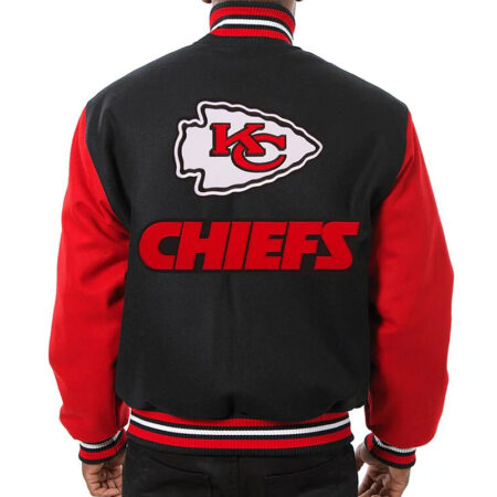 Kansas City Chiefs Varsity Jacket back