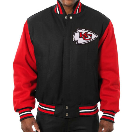 Kansas City Chiefs Varsity Jacket front