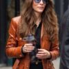 Kathryn Movie Black Bag 2025 Cate Blanchett Brown Jacket