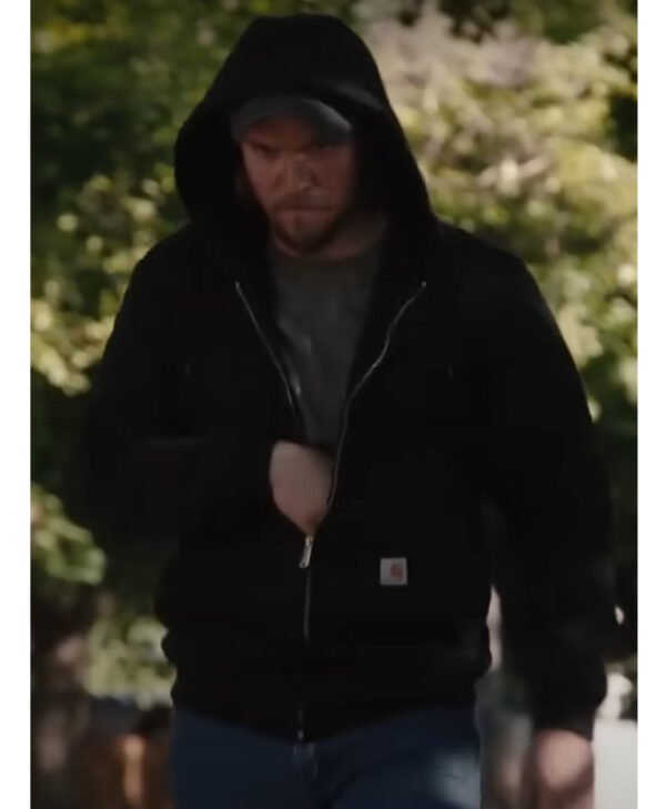 Kayce Dutton Yellowstone Black Hooded Jacket front