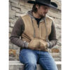 Kayce Dutton Yellowstone Brown Vest front1
