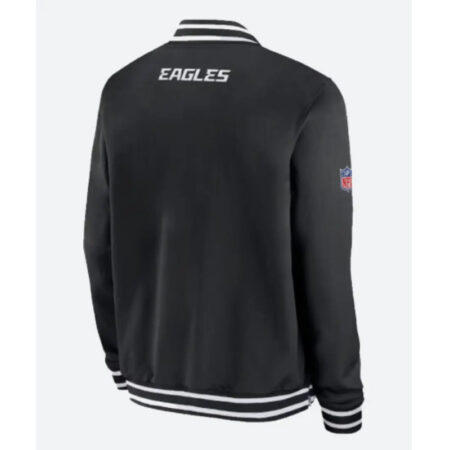 Kellen Moore Philadelphia Eagles Sideline Black Jacket back