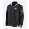 Kellen Moore Philadelphia Eagles Sideline Black Jacket front1