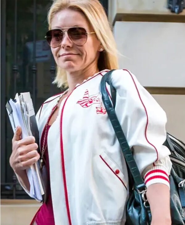 Kelly Ripa Bomber Jacket front