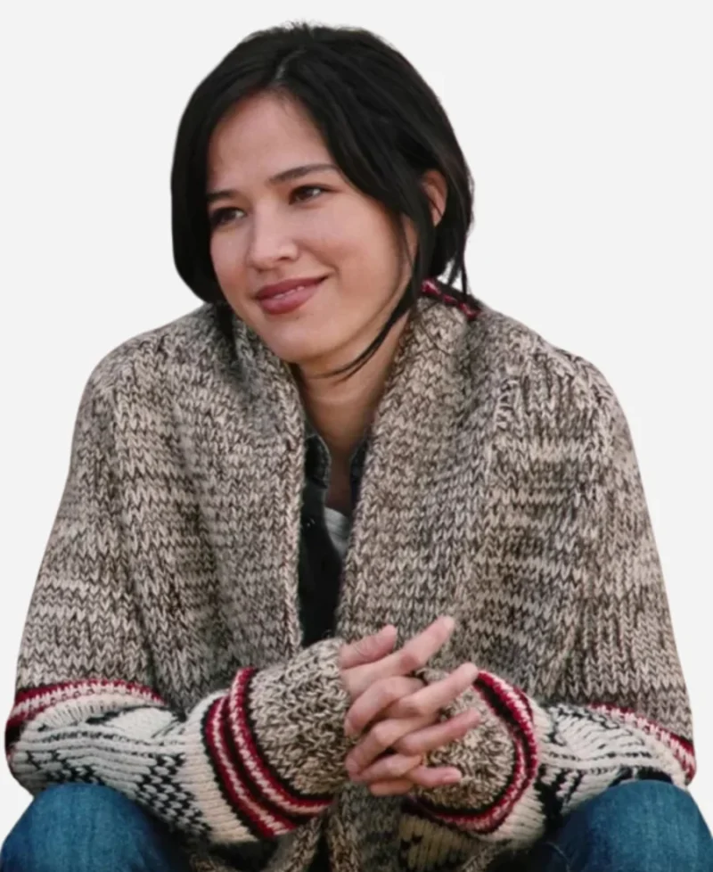 Kelsey Asbille Tv Series Yellowstone Season 6 Monica Long Dutton Sweater