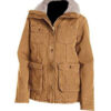Kelsey Asbille Yellowstone Brown Jacket front2