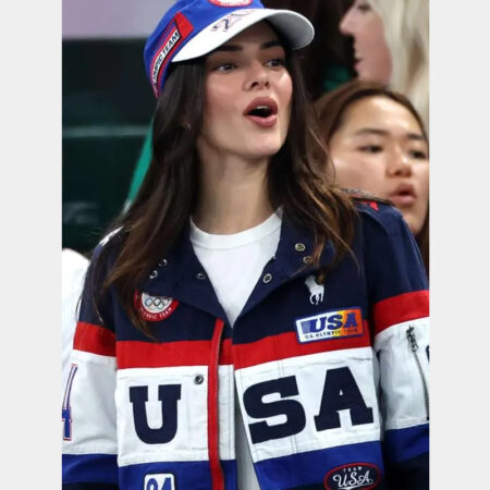Kendall Jenner Olympics Team USA Jacket front