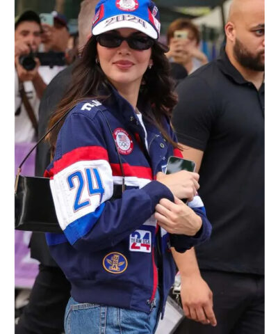 Kendall Jenner Olympics Team USA Jacket side