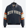 Kith AVIREX NY Knicks Bomber Jacket front