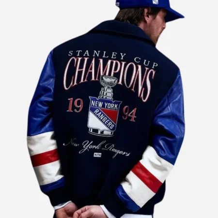 Kith x New York Rangers 1994 Stanley Cup Champions Bomber Jacket