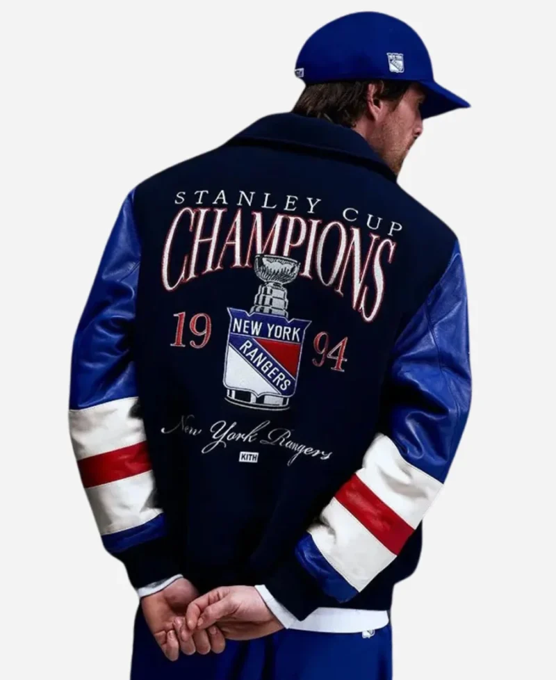 Kith x New York Rangers 1994 Stanley Cup Champions Bomber Jacket
