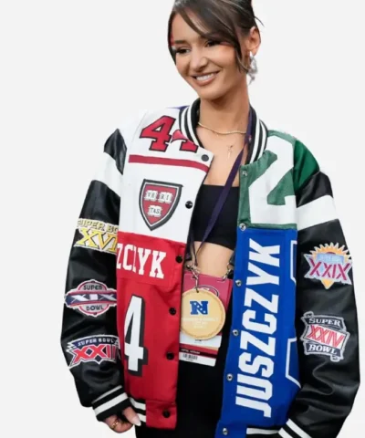 Kristin Juszczyk Super Bowl 2024 Jacket