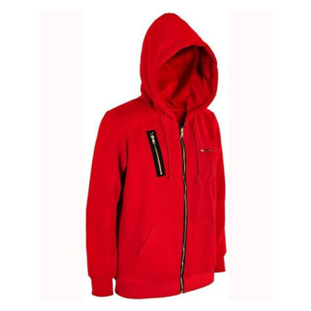 La Casa De Papel Money Heist Hoodie Jacket side