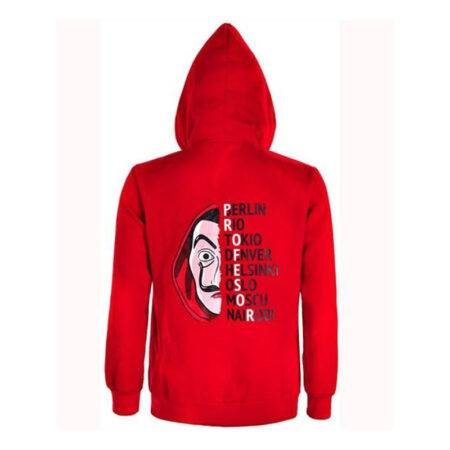 La Casa De Papel Money Heist Hoodie Jacket1