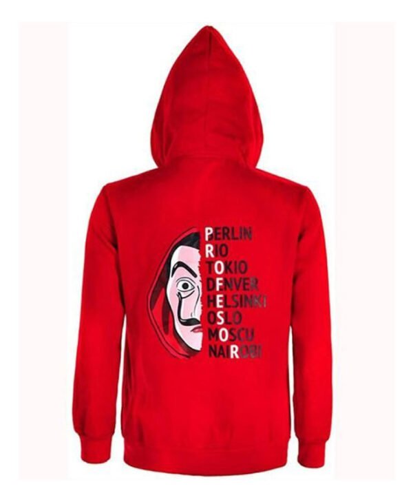 La Casa De Papel Money Heist Hoodie Jacket1