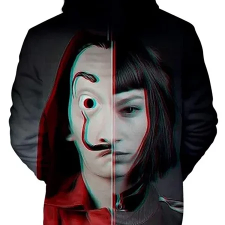 La casa de papel Money Heist Tokio Hoodie 1