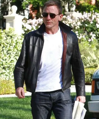 Layer Cake Daniel Craig Leather Jacket