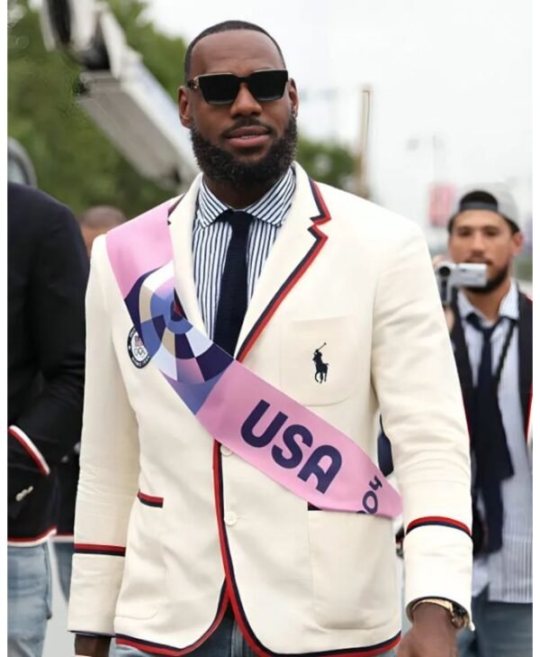 Lebron James Olympics Team USA Blazer Front