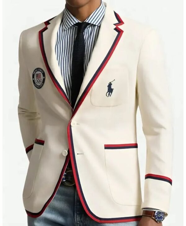 Lebron James Olympics Team USA Blazer Front1