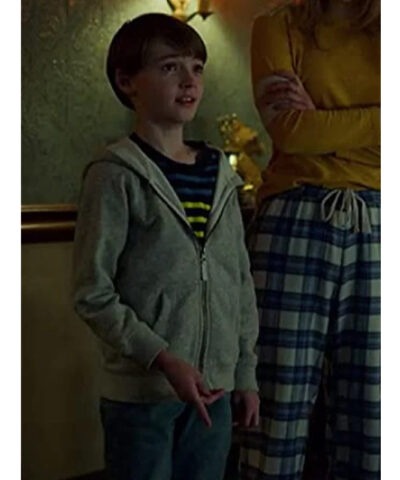 Locke And Key Bode Locke Grey Hoodie front