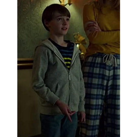 Locke And Key Bode Locke Grey Hoodie front