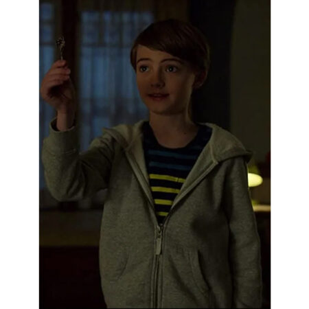 Locke And Key Bode Locke Grey Hoodie front1