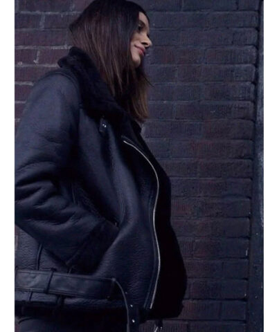 Locke And Key Laysla De Oliveira Leather Jacket side