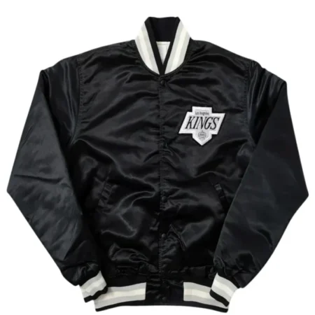 Los Angeles Kings Vintage Starter Black Satin Jacket