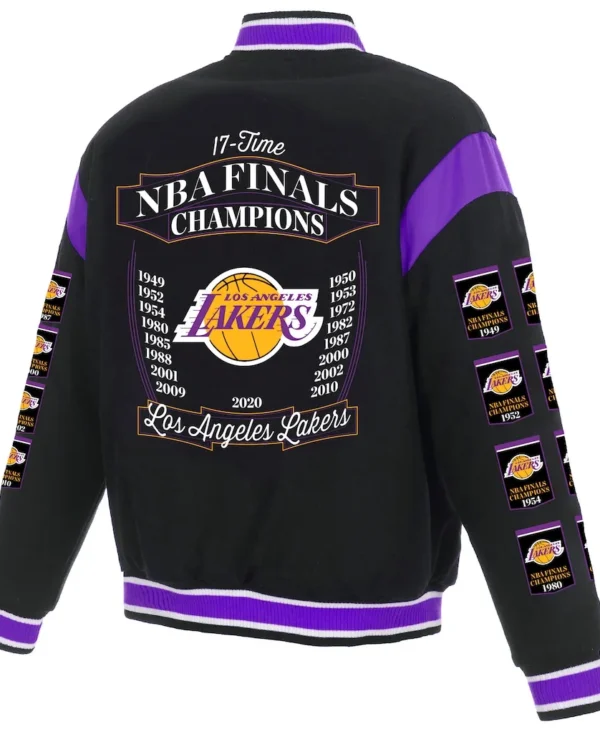 Los Angeles Lakers JH Design 17-Time NBA Finals Champions