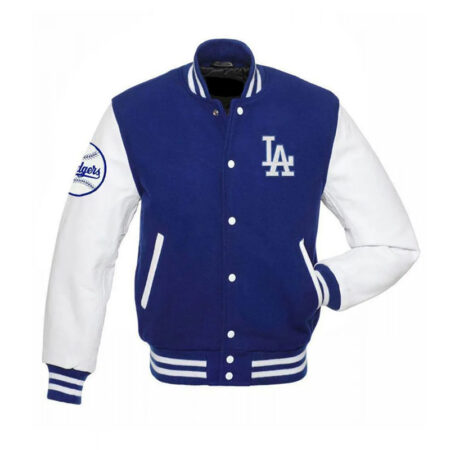 MLB Los Angeles Dodgers Varsity Jacket front 1
