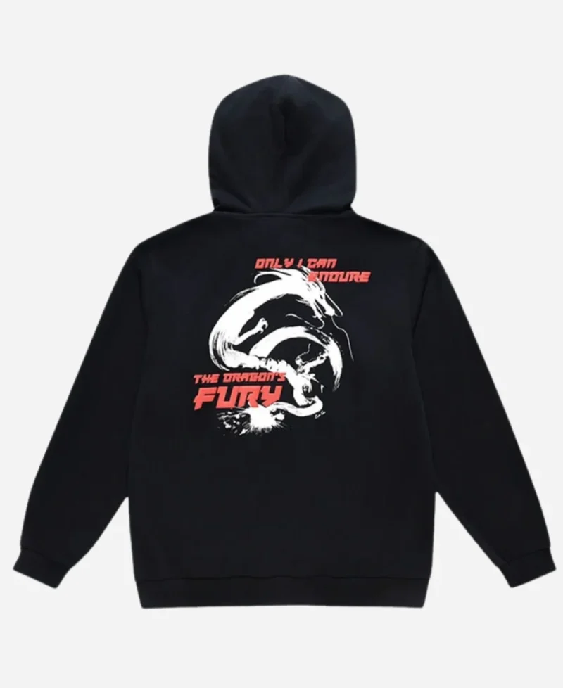 MSI 2024 x Li Ning Lee Sin Black Hoodie Back