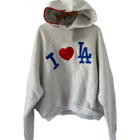 Madhappy x Dodgers I Love La Grey Hoodie
