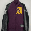 Majestic The Mighty Ducks Varsity Leather Jacket 300x300 1