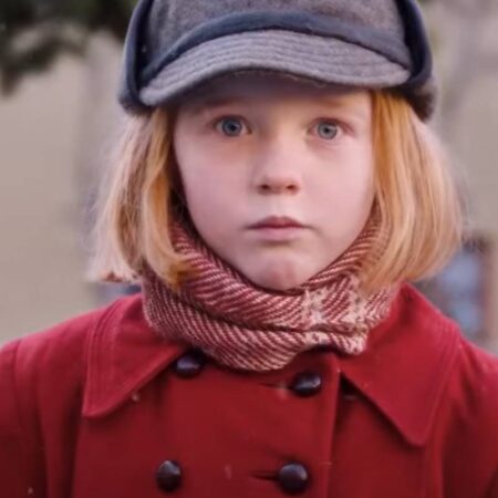 Marte Klerck nilssen Teddys Christmas Red Coat 1