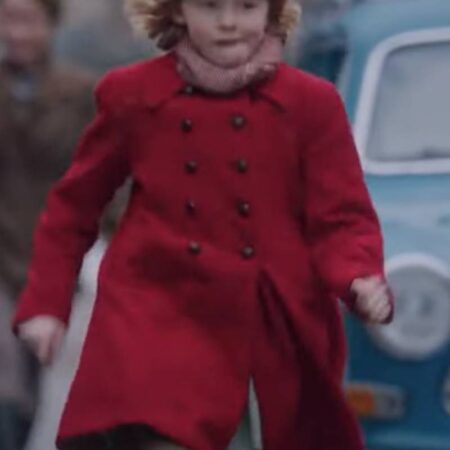 Marte Klerck nilssen Teddys Christmas Red Coat 2