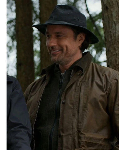 Martin Henderson Virgin River Brown Jacket front
