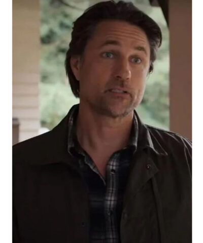 Martin Henderson Virgin River Brown Jacket side