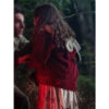 Matilda Firth Wolf Man Red Jacket back