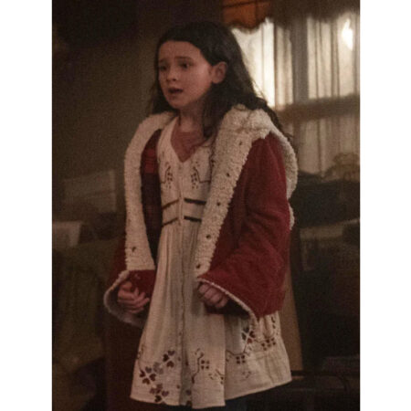 Matilda Firth Wolf Man Red Jacket front