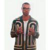 Matt Willis Love Is Blind UK Green Crochet Shirt front