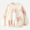 Maya TV Series Poppas House Season 01 River Blossom Pink Butterfly Print Sweater
